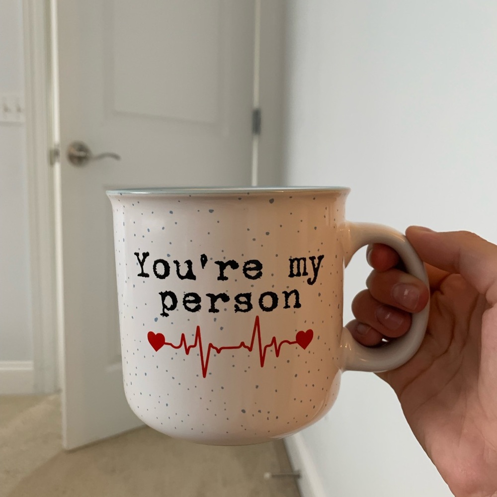 Greys anatomy “you’re my person” mug brand new